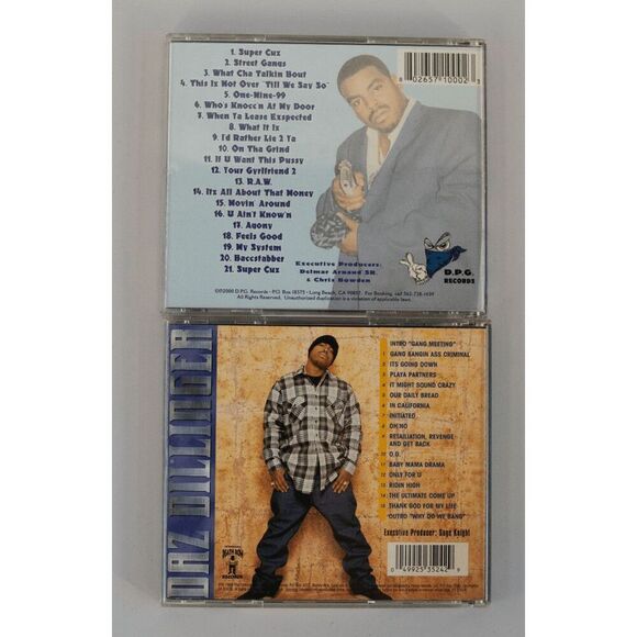 Lot of 2 Daz Dillinger CD's - R.A.W. / Retaliation, Revenge and Get Back - Rap - Picture 2 of 3